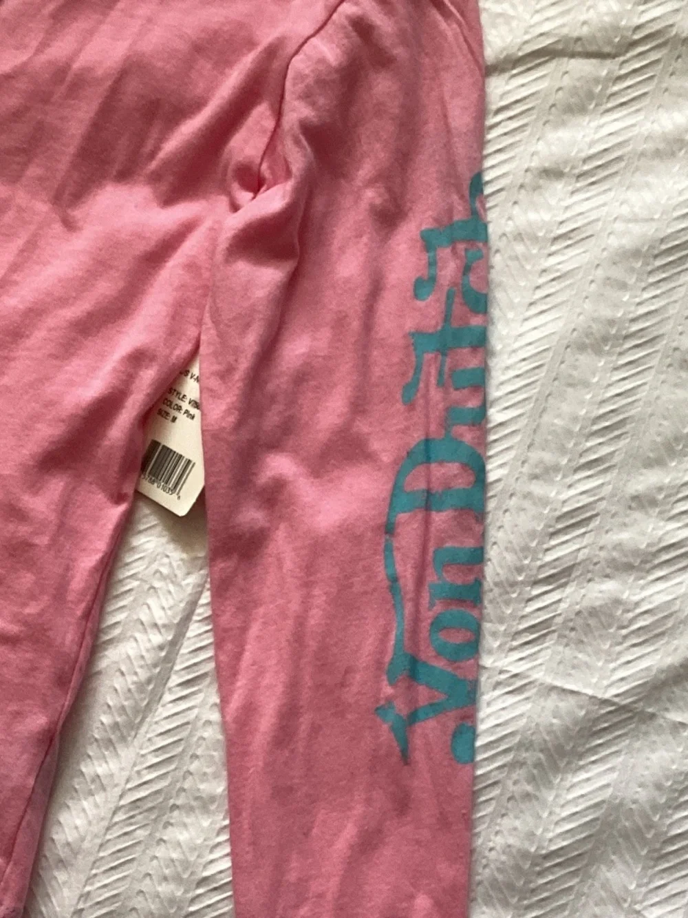 Rare Von Dutch Long Sleeve Tee Y2K MEDIUM Kids XXS/XS Juniors NEW